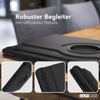 Samsung Galaxy Tab S11 drehbare Tablethülle 360 Grad Rotation Ständerfunktion EAZY CASE 