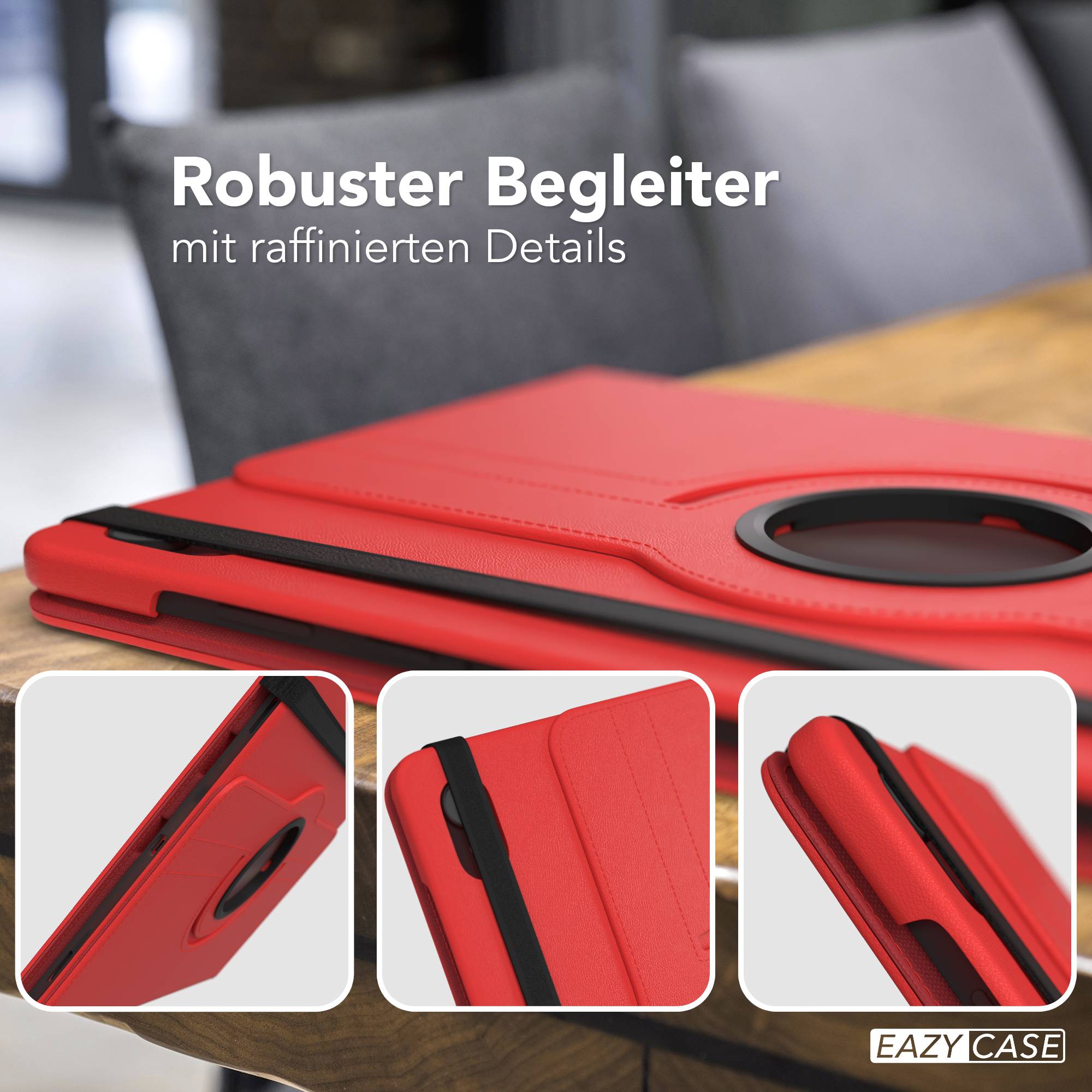 Samsung Galaxy Tab S11 drehbare Tablethülle 360 Grad Rotation Ständerfunktion EAZY CASE 