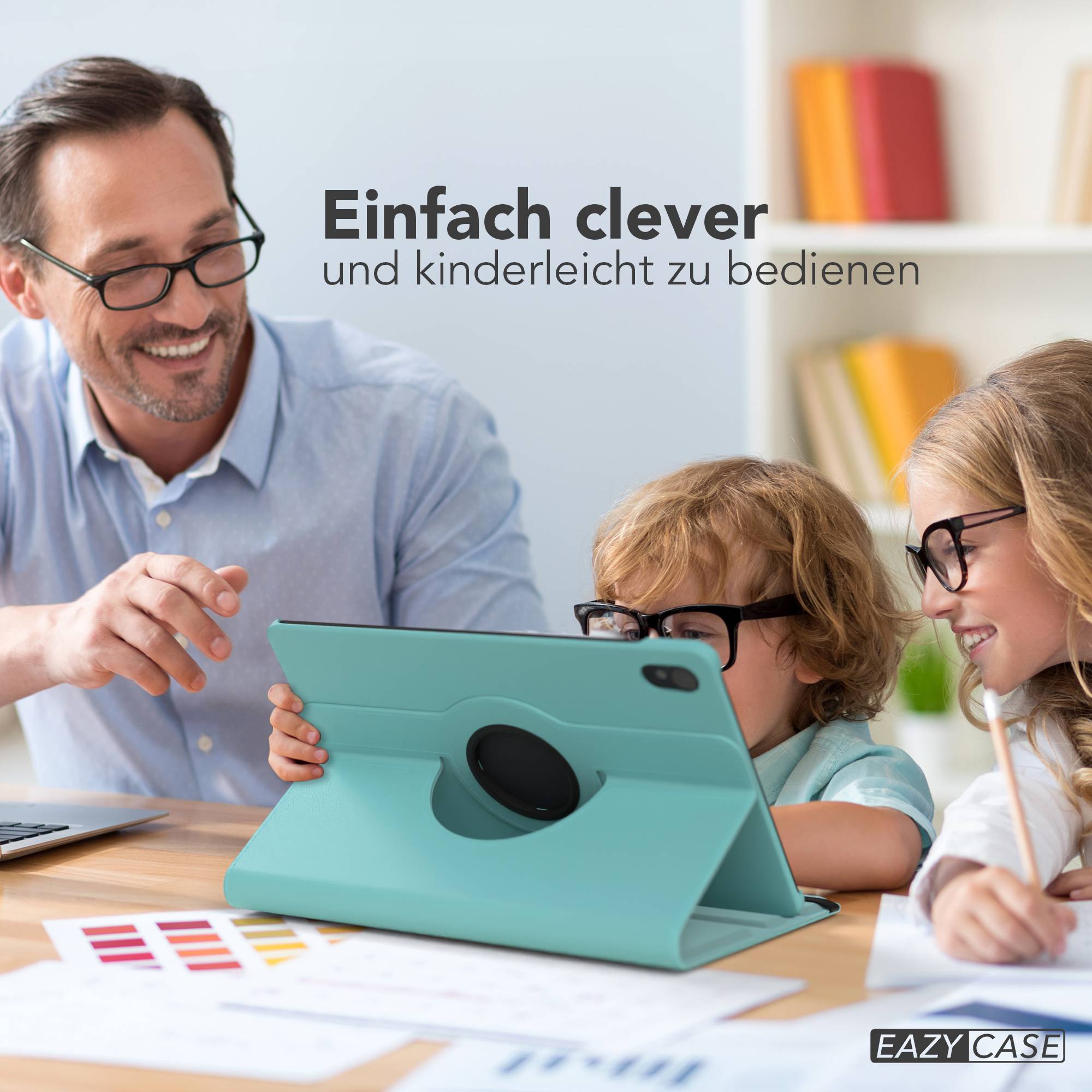 Samsung Galaxy Tab S11 drehbare Tablethülle 360 Grad Rotation Ständerfunktion EAZY CASE 