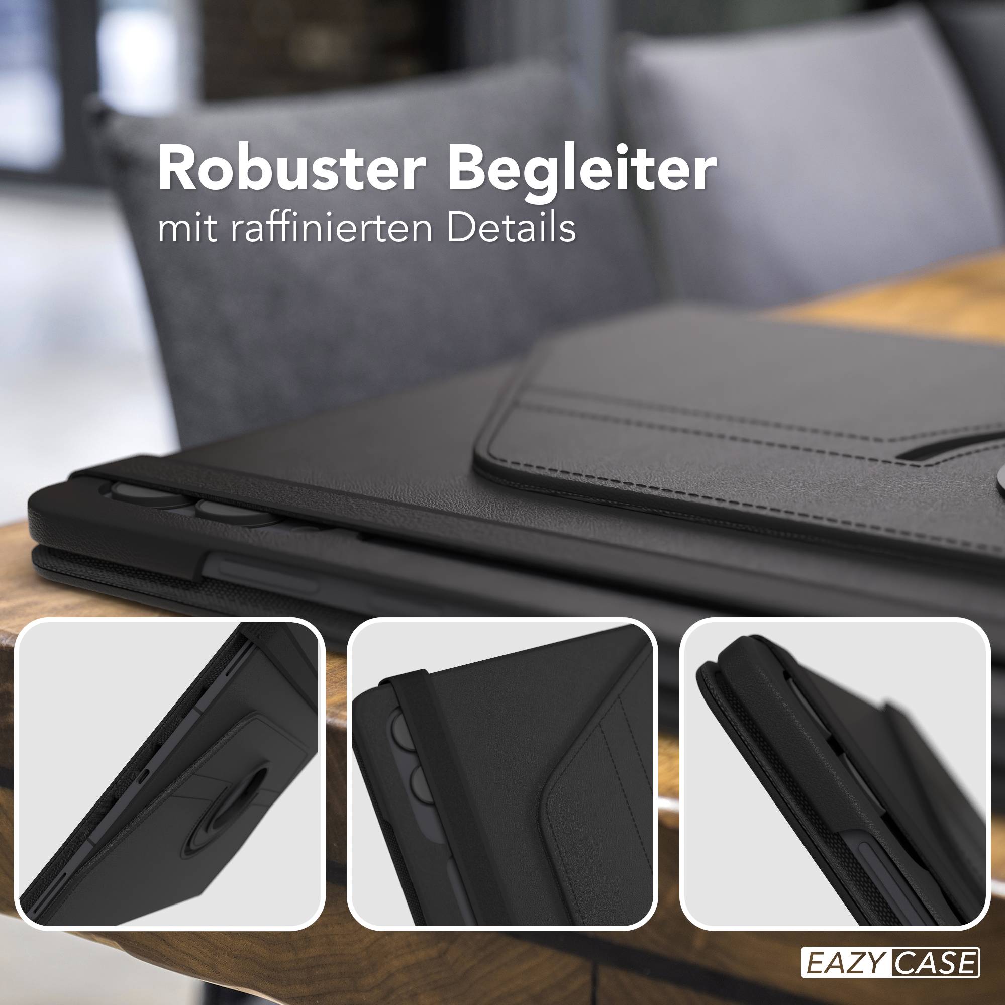 Samsung Galaxy Tab S11 Ultra drehbare Tablethülle 360 Grad Rotation Ständerfunktion 
