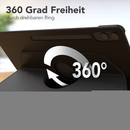 Samsung Galaxy Tab S11 Ultra drehbare Tablethülle 360 Grad Rotation Ständerfunktion 