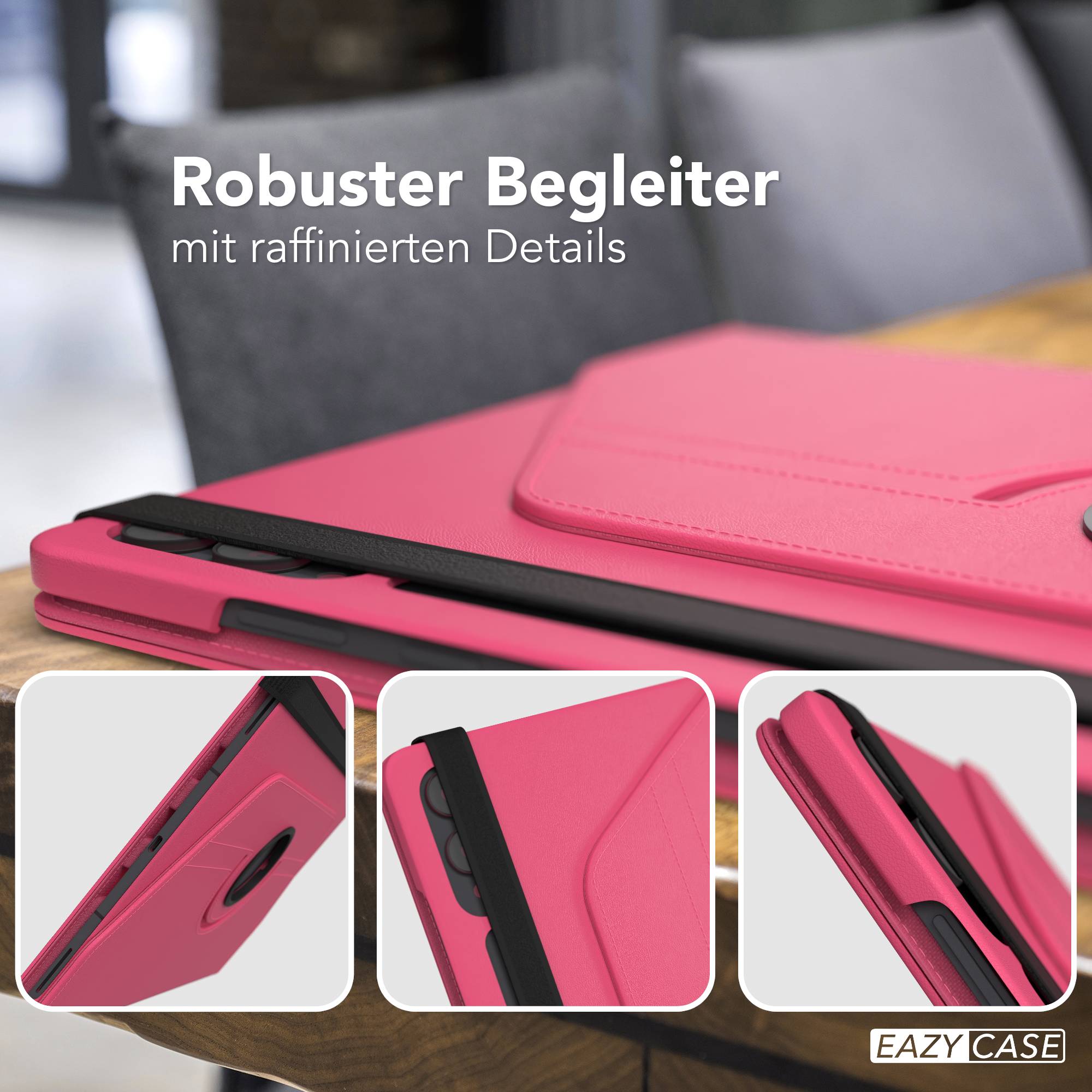 Samsung Galaxy Tab S11 Ultra drehbare Tablethülle 360 Grad Rotation Ständerfunktion 