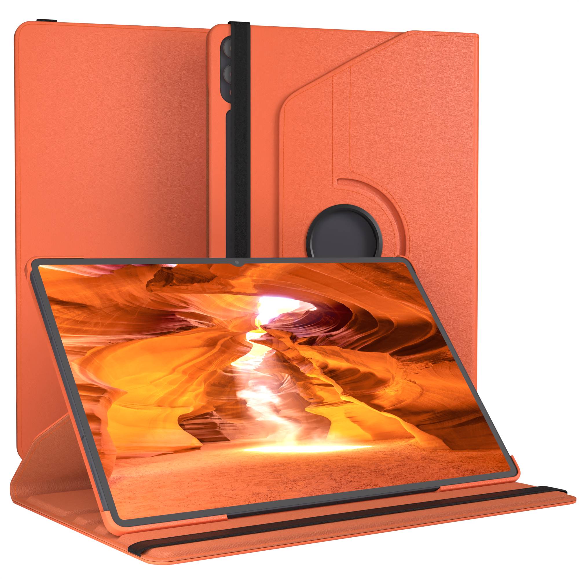 Samsung Galaxy Tab S11 Ultra drehbare Tablethülle 360 Grad Rotation Ständerfunktion 