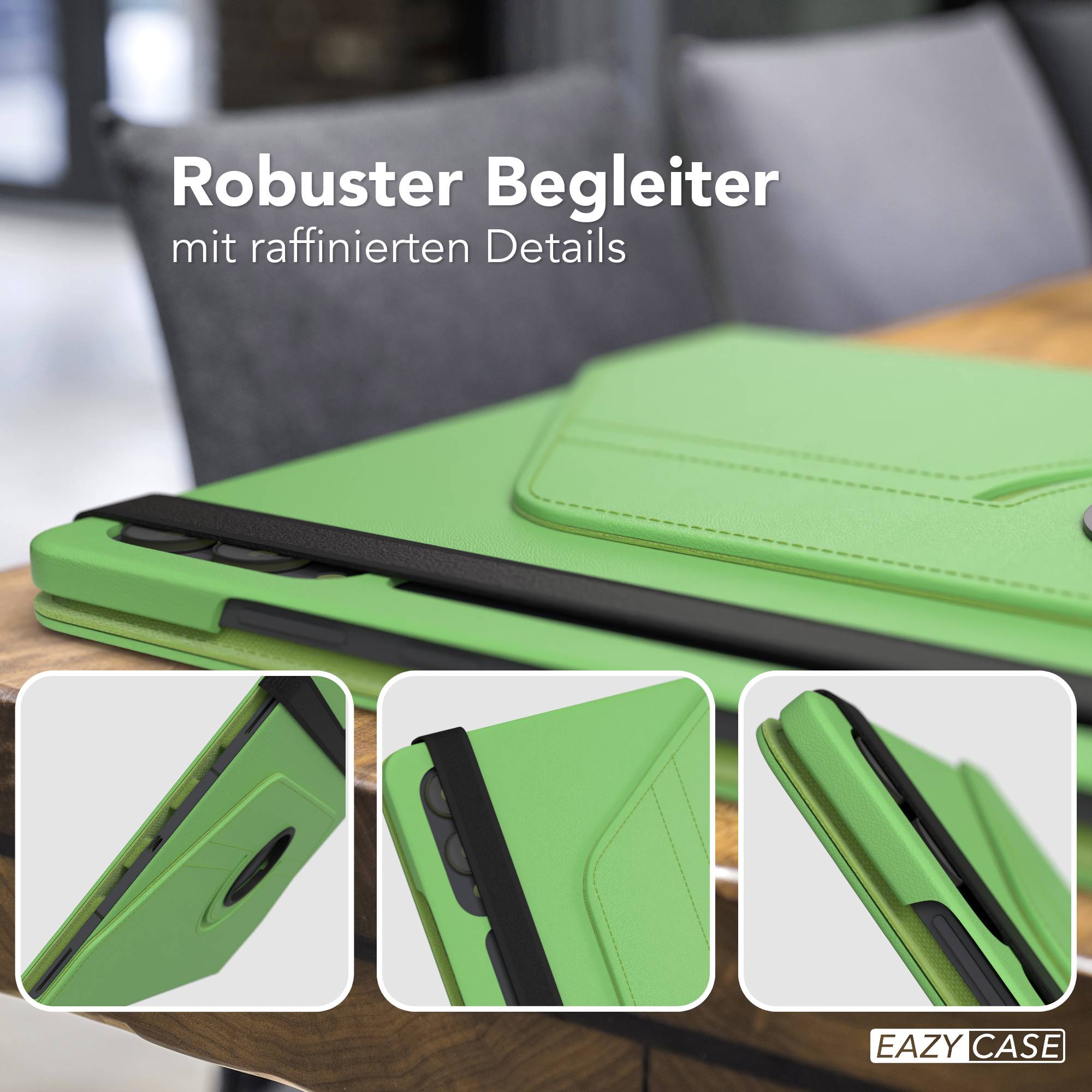 Samsung Galaxy Tab S11 Ultra drehbare Tablethülle 360 Grad Rotation Ständerfunktion 