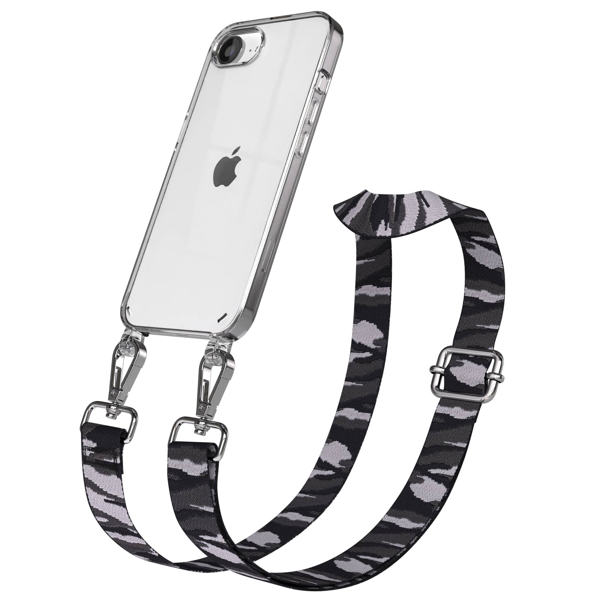 iPhone 16e Handykette mit verstellbarem Boho Band von EAZY CASE 