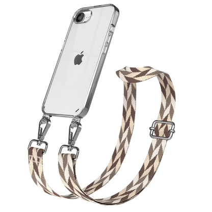 iPhone 16e Handykette mit verstellbarem Boho Band von EAZY CASE 