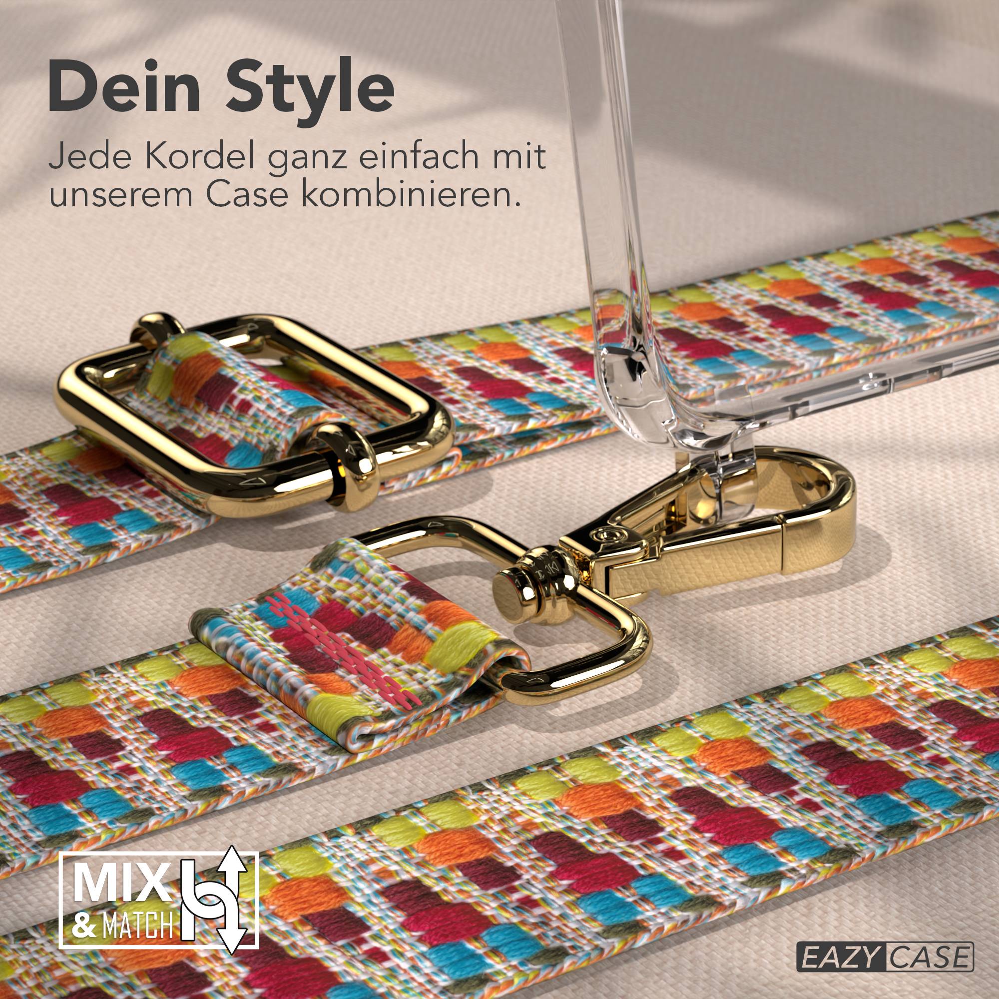 Samsung Galaxy S25 Edge Handykette mit verstellbarem Boho Trageriemen 