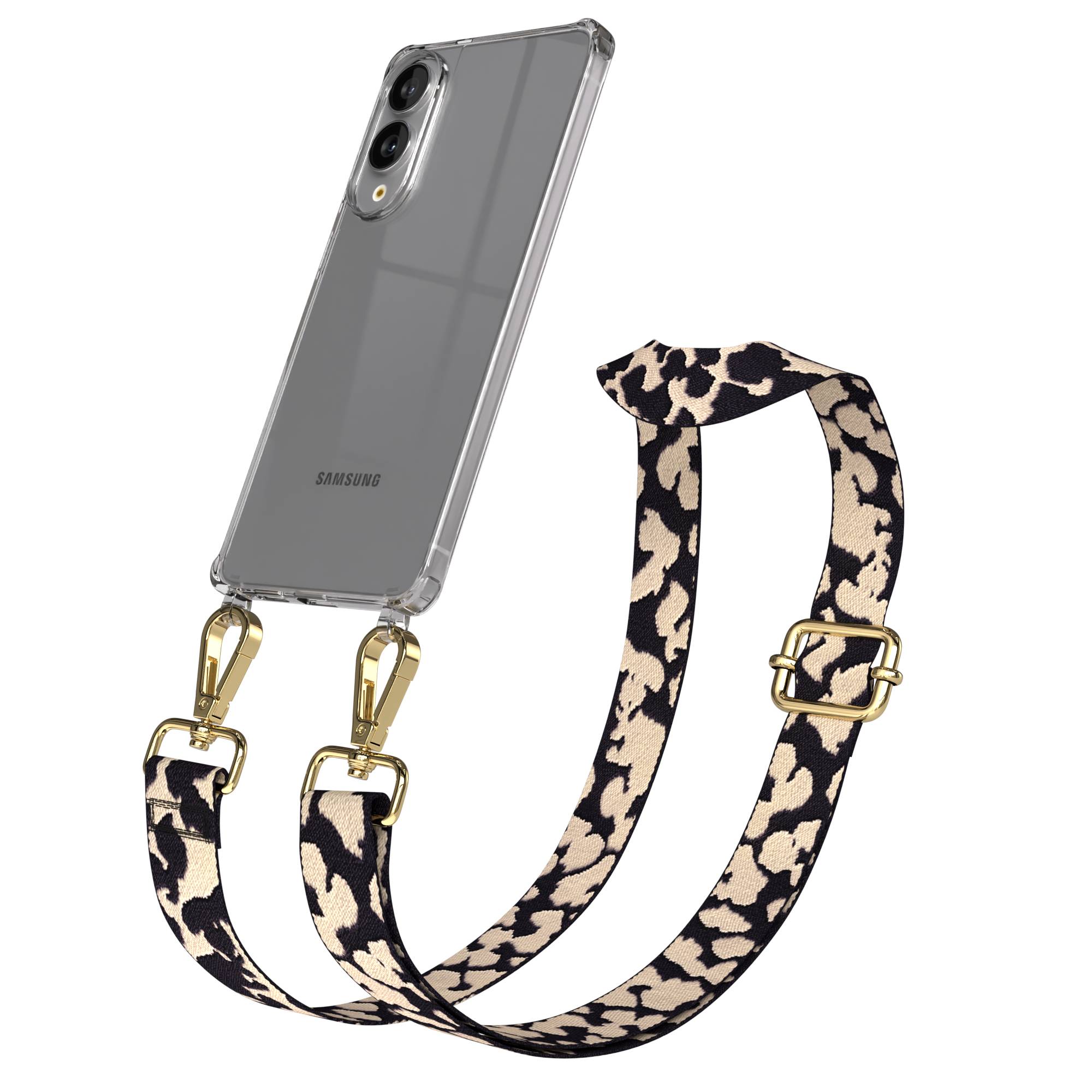 Samsung Galaxy S25 Edge Handykette mit verstellbarem Boho Trageriemen 