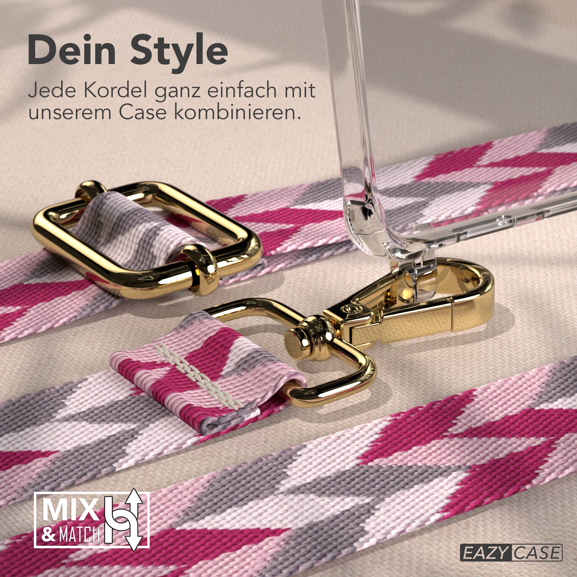 Samsung Galaxy S25 Edge Handykette mit verstellbarem Boho Trageriemen 