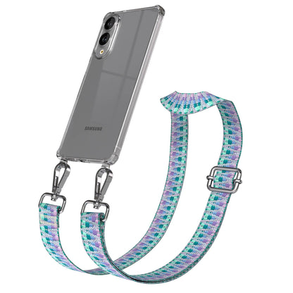 Samsung Galaxy S25 Edge Handykette mit verstellbarem Boho Trageriemen 