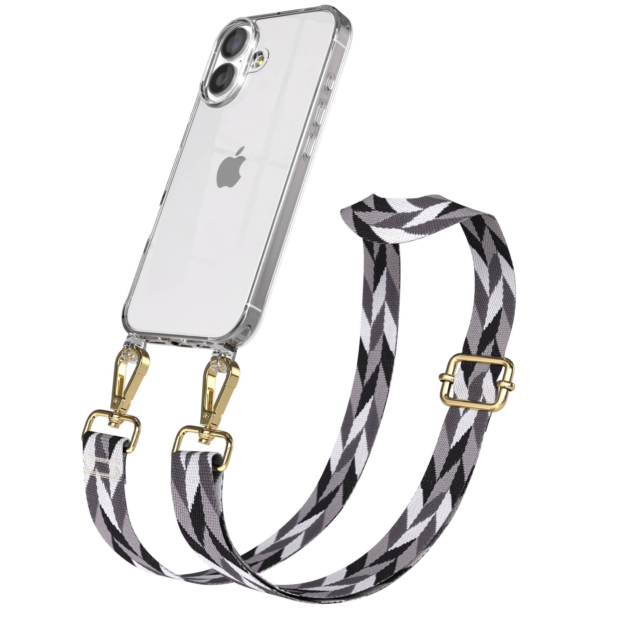 iPhone 17 Handykette mit verstellbarem Boho Band zum Umhängen 