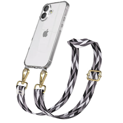 iPhone 17 Handykette mit verstellbarem Boho Band zum Umhängen 