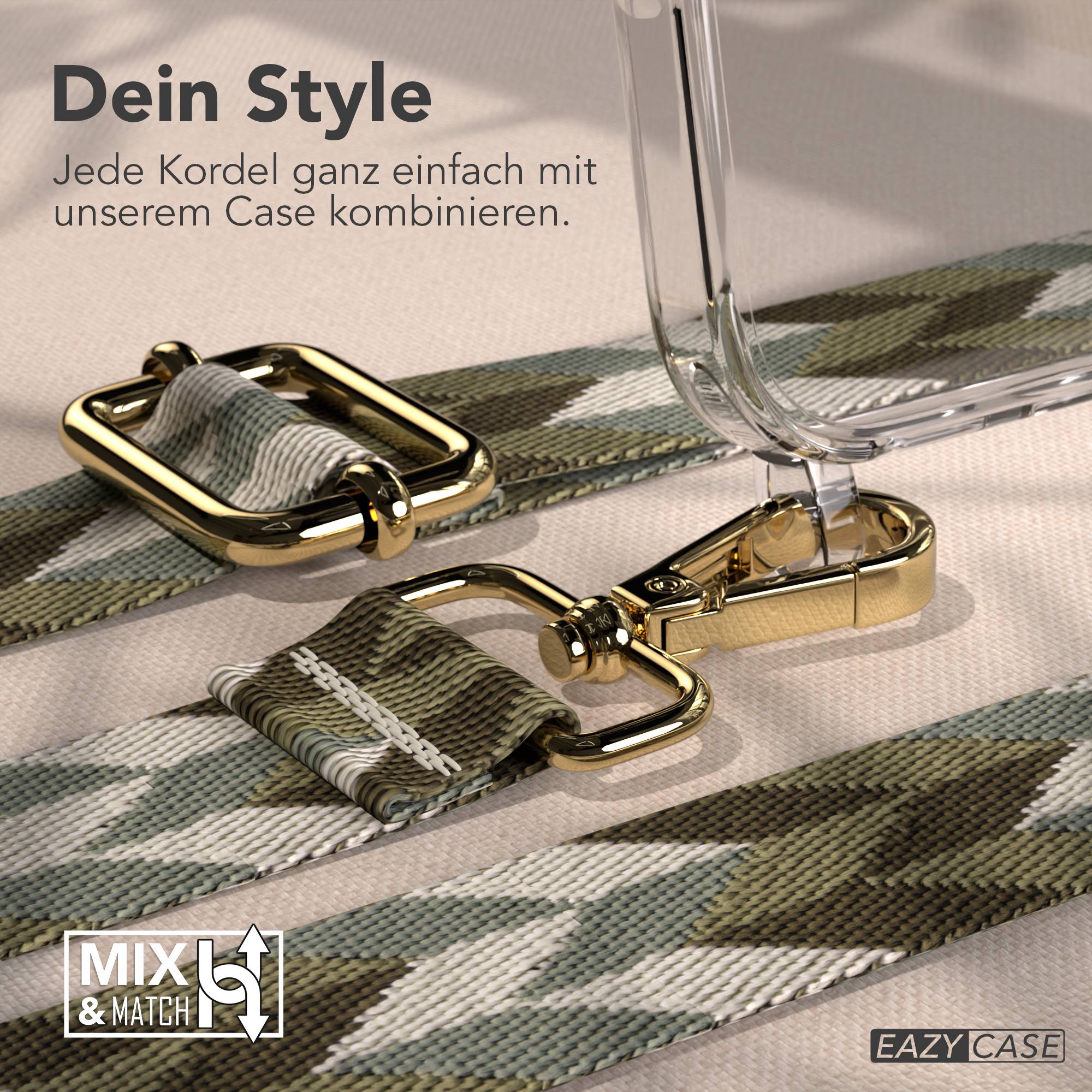 iPhone 17 Handykette mit verstellbarem Boho Band zum Umhängen 