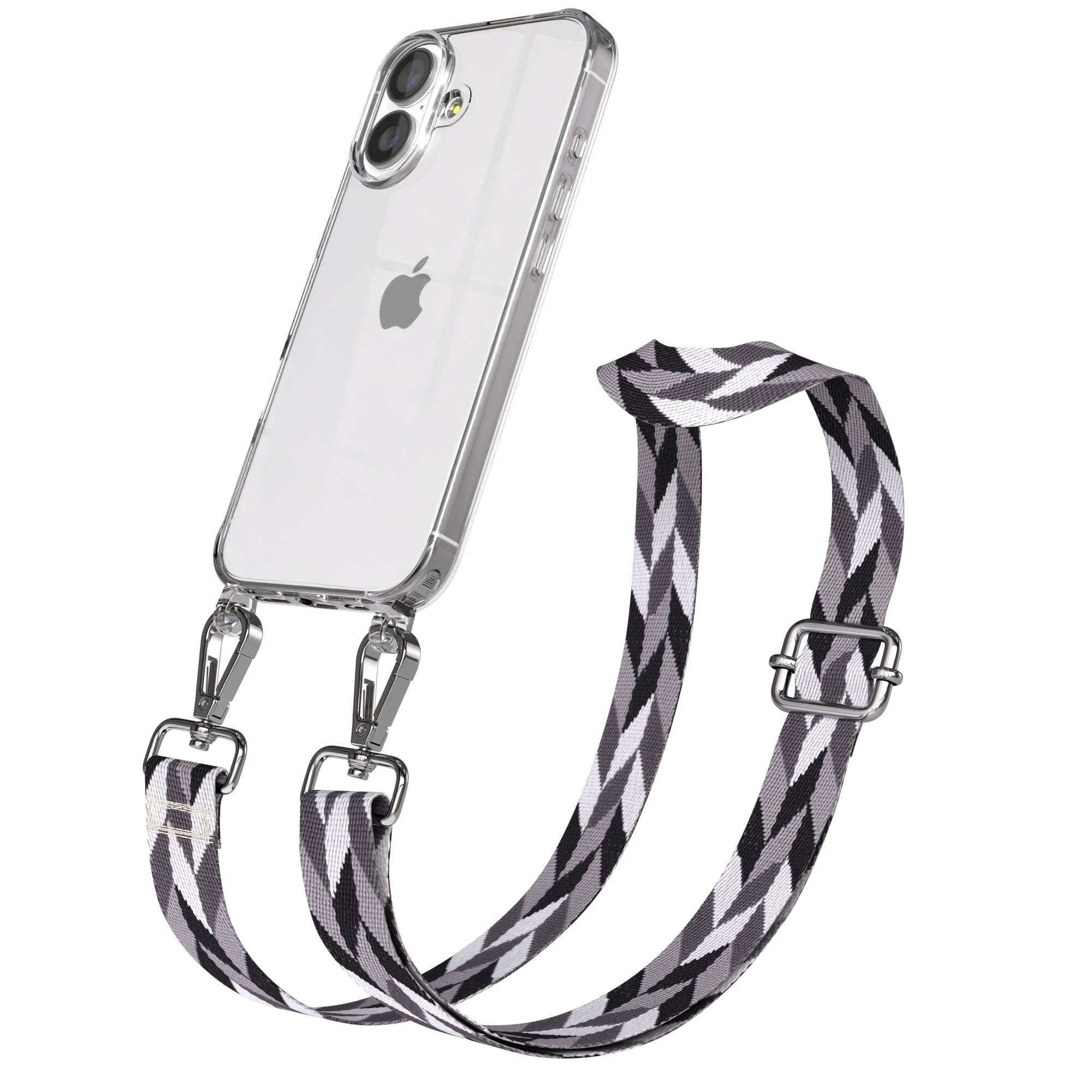 iPhone 17 Handykette mit verstellbarem Boho Band zum Umhängen 
