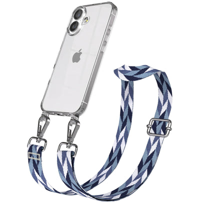 iPhone 17 Handykette mit verstellbarem Boho Band zum Umhängen 