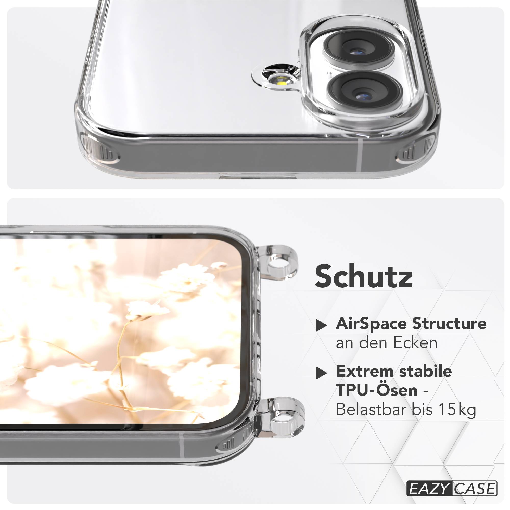iPhone 17 Handykette mit verstellbarem Boho Band zum Umhängen 