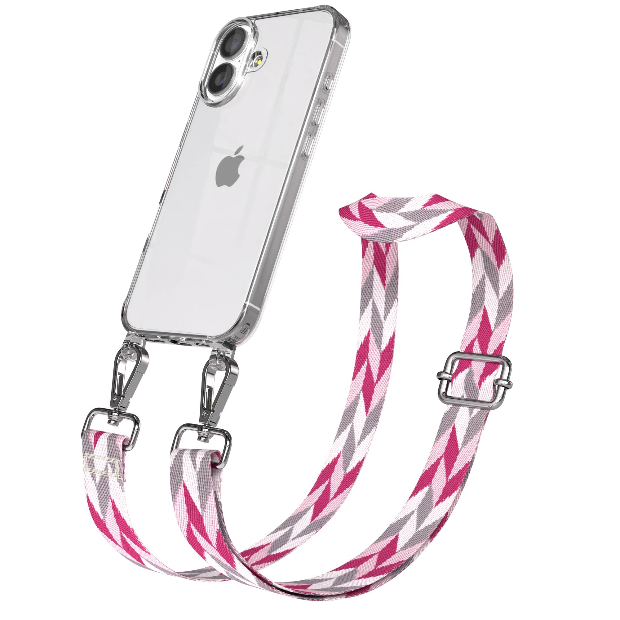 iPhone 17 Handykette mit verstellbarem Boho Band zum Umhängen 