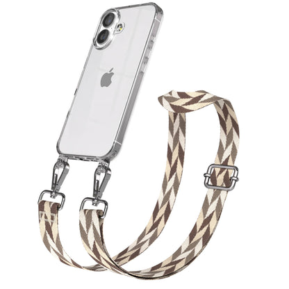 iPhone 17 Handykette mit verstellbarem Boho Band zum Umhängen 
