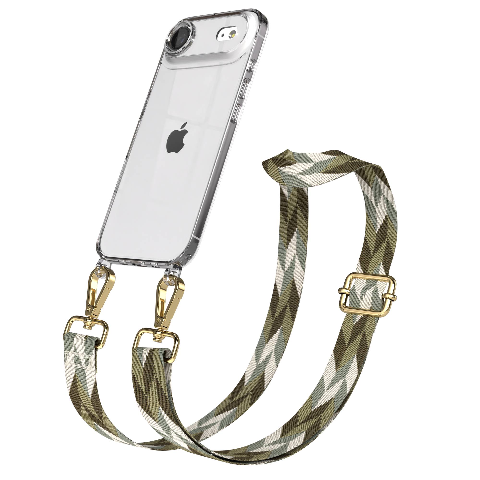 iPhone Air Handykette mit Boho Band verstellbar EAZY CASE 