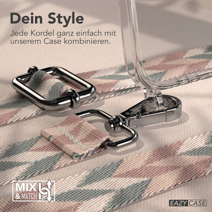 iPhone Air Handykette mit Boho Band verstellbar EAZY CASE 
