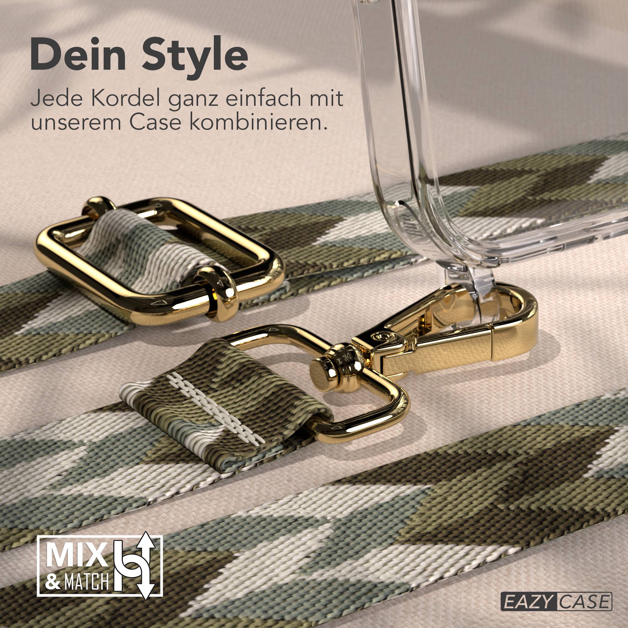 iPhone 17 Pro Handykette mit Boho Band verstellbar 