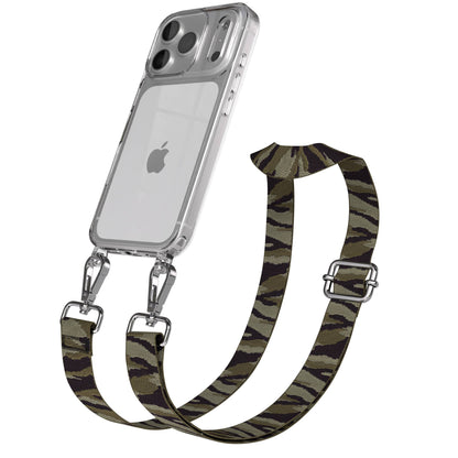 iPhone 17 Pro Handykette mit Boho Band verstellbar 