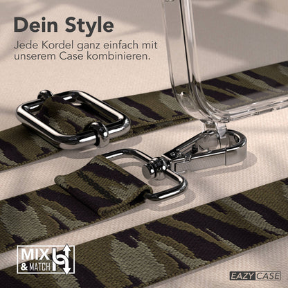 iPhone 17 Pro Handykette mit Boho Band verstellbar 