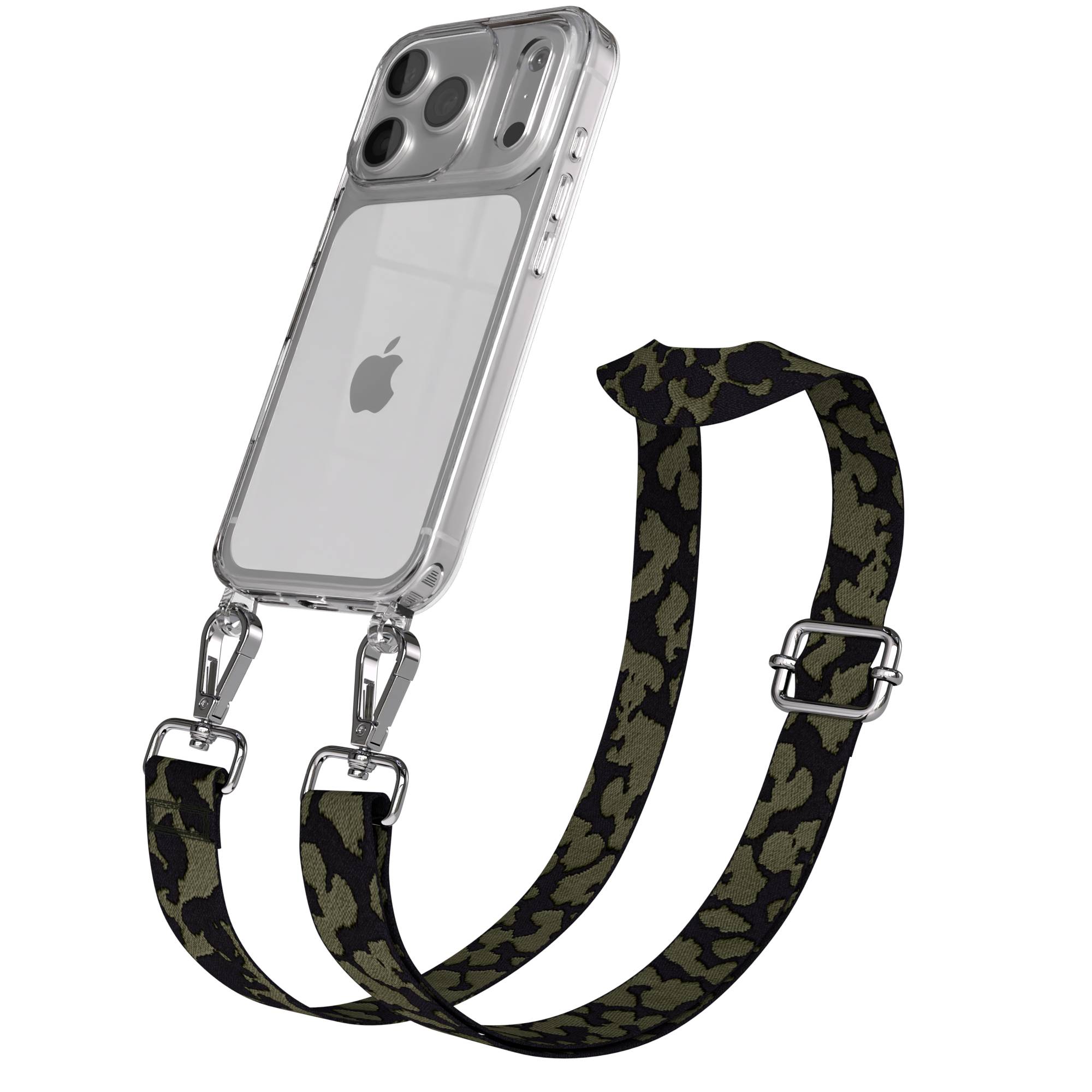 iPhone 17 Pro Handykette mit Boho Band verstellbar 