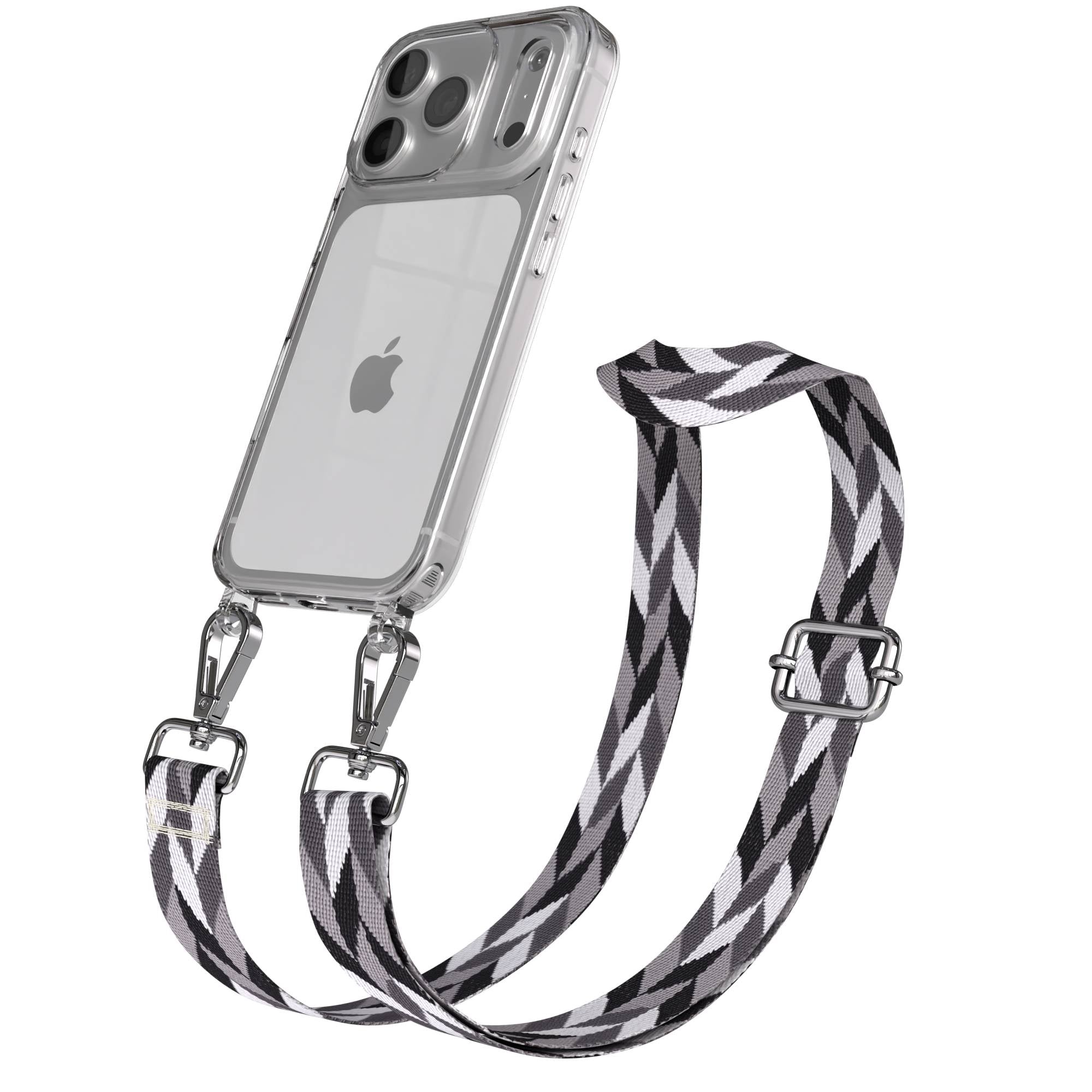 iPhone 17 Pro Handykette mit Boho Band verstellbar 