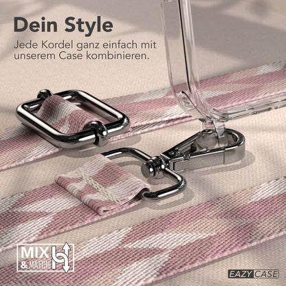 iPhone 17 Pro Handykette mit Boho Band verstellbar 