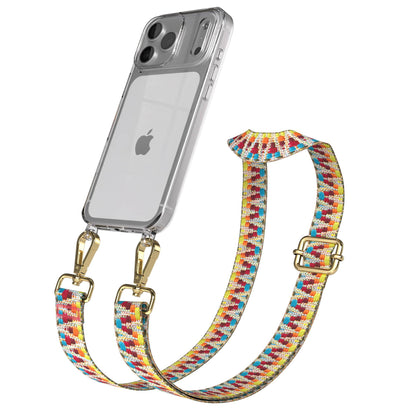 iPhone 17 Pro Max Handykette mit Boho Band verstellbar EAZY CASE 