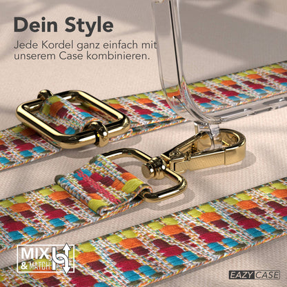 iPhone 17 Pro Max Handykette mit Boho Band verstellbar EAZY CASE 