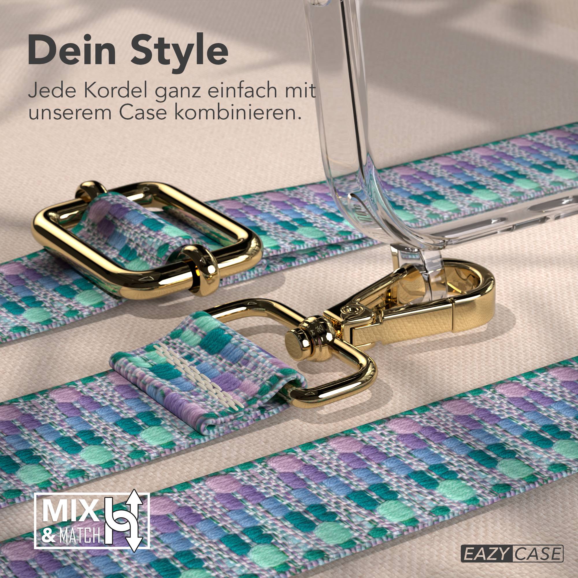 iPhone 17 Pro Max Handykette mit Boho Band verstellbar EAZY CASE 