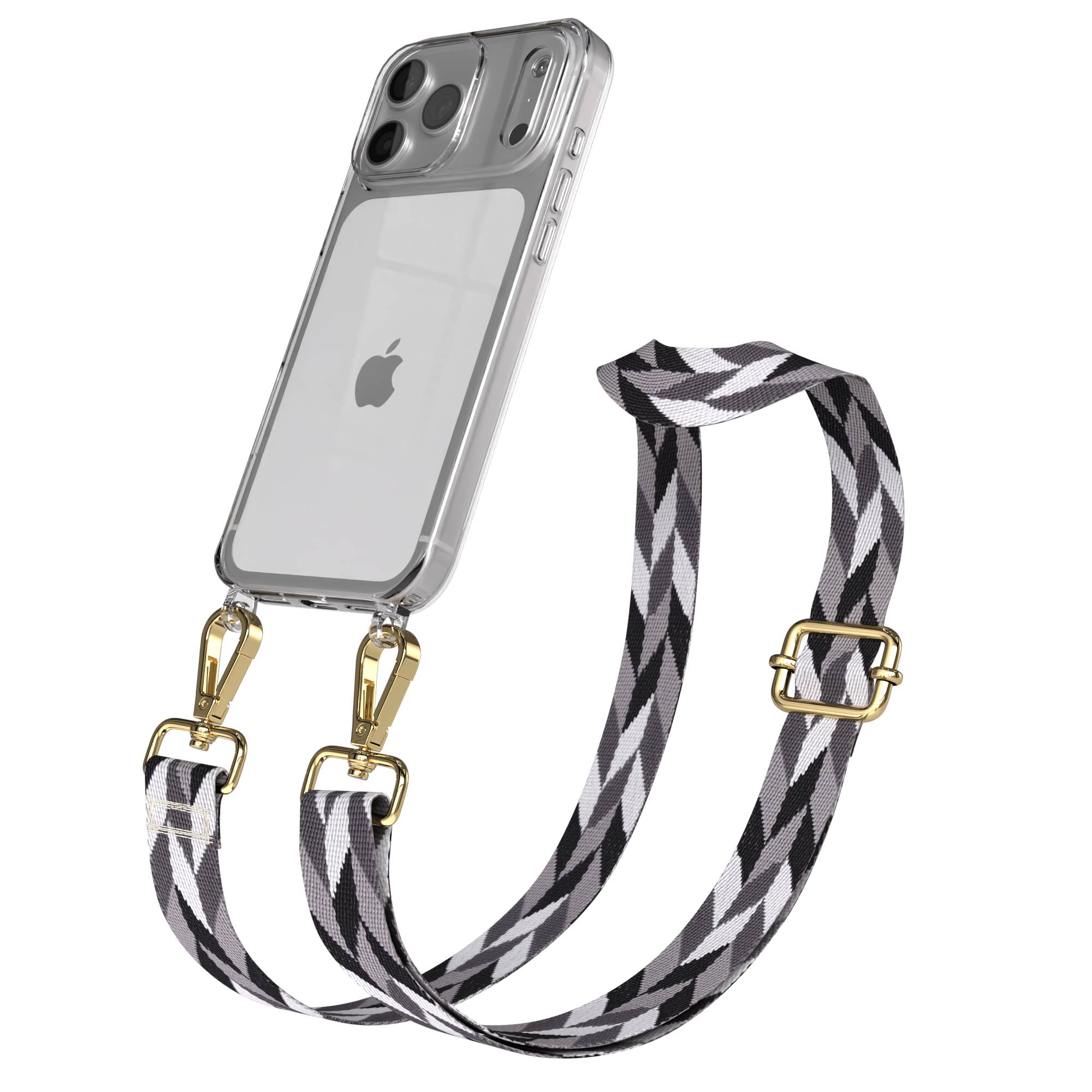iPhone 17 Pro Max Handykette mit Boho Band verstellbar EAZY CASE 