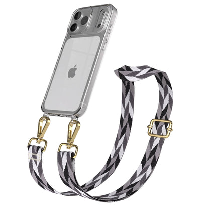 iPhone 17 Pro Max Handykette mit Boho Band verstellbar EAZY CASE 