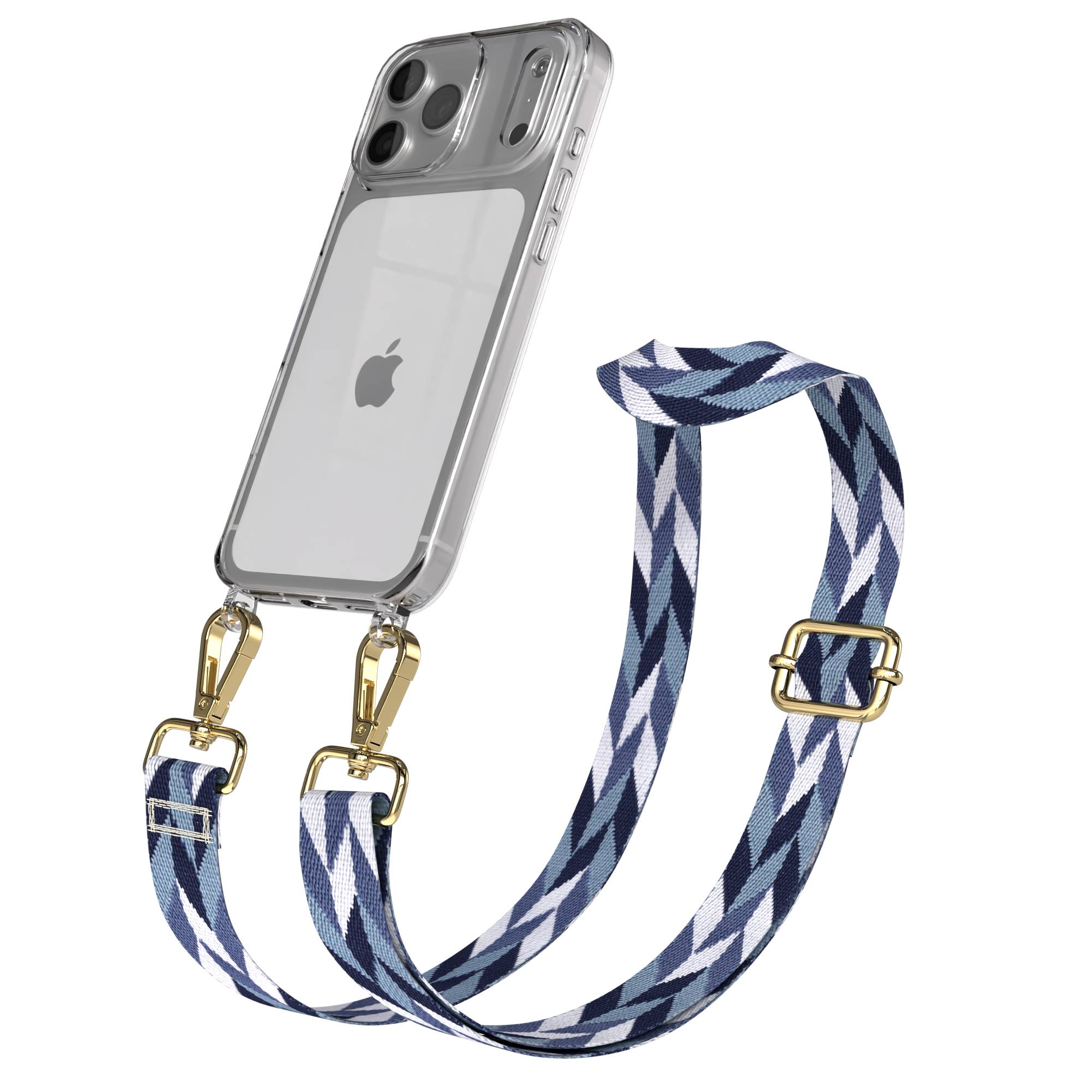 iPhone 17 Pro Max Handykette mit Boho Band verstellbar EAZY CASE 
