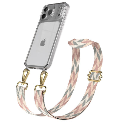 iPhone 17 Pro Max Handykette mit Boho Band verstellbar EAZY CASE 
