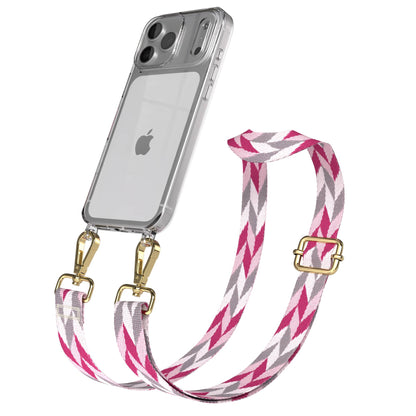iPhone 17 Pro Max Handykette mit Boho Band verstellbar EAZY CASE 
