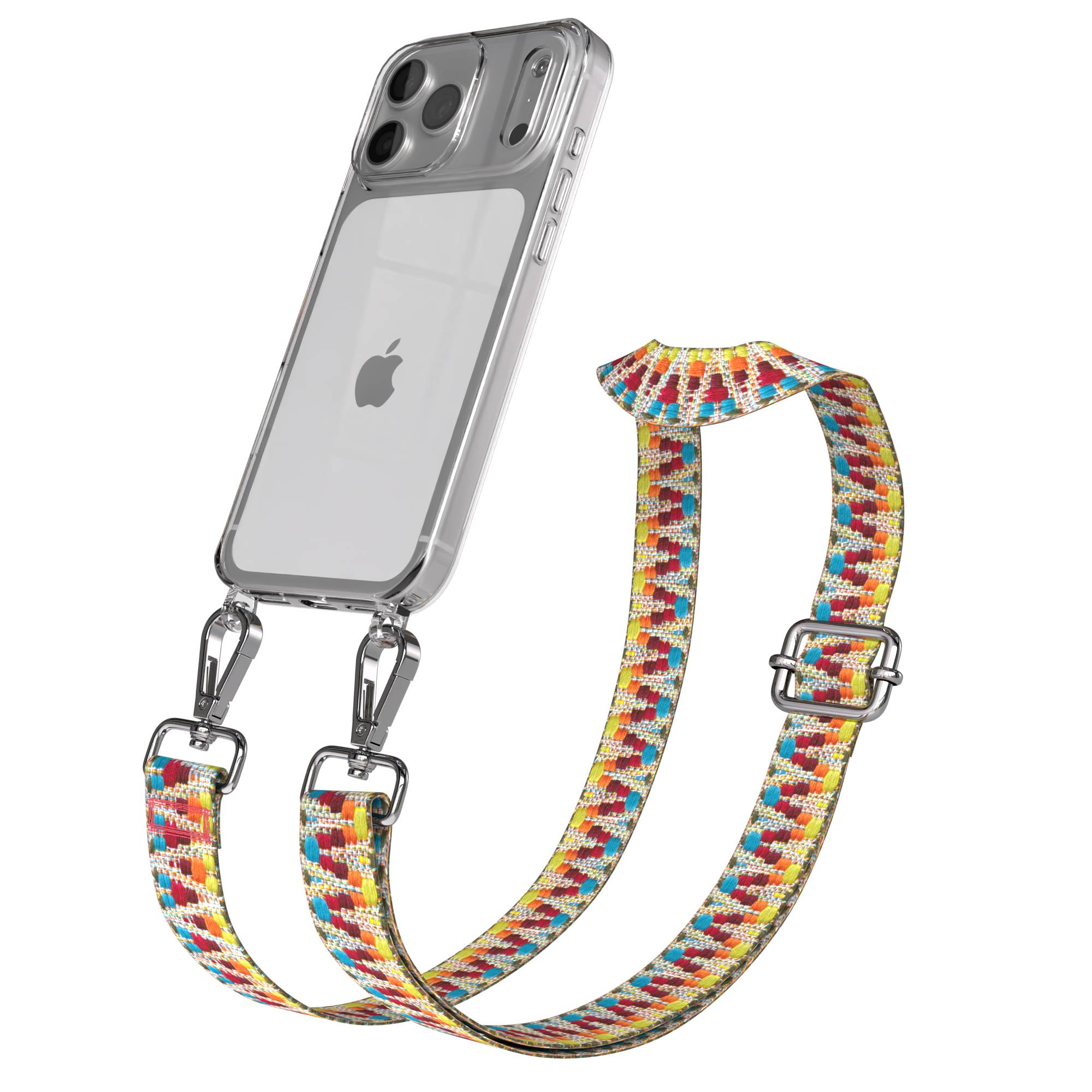 iPhone 17 Pro Max Handykette mit Boho Band verstellbar EAZY CASE 