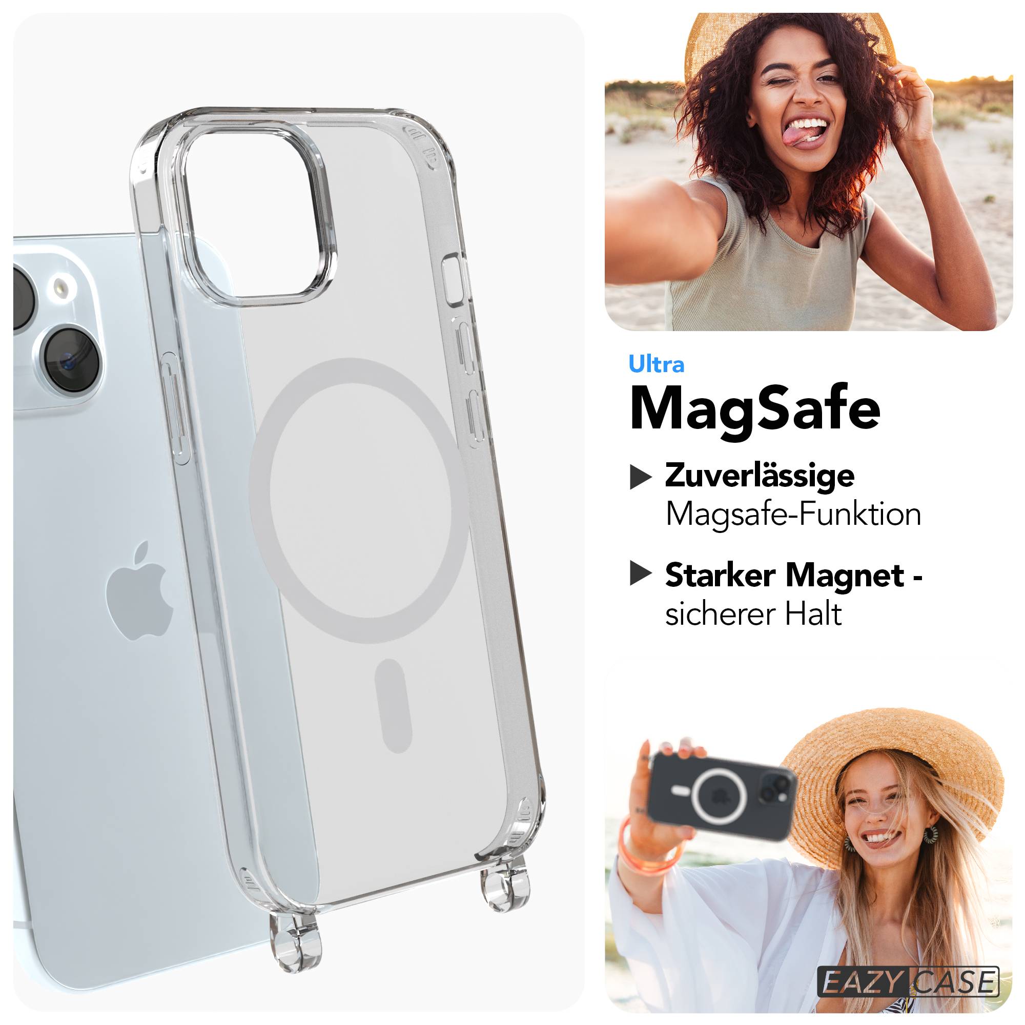 iPhone 15 MagSafe Handykette mit Boho Band von EAZY CASE 