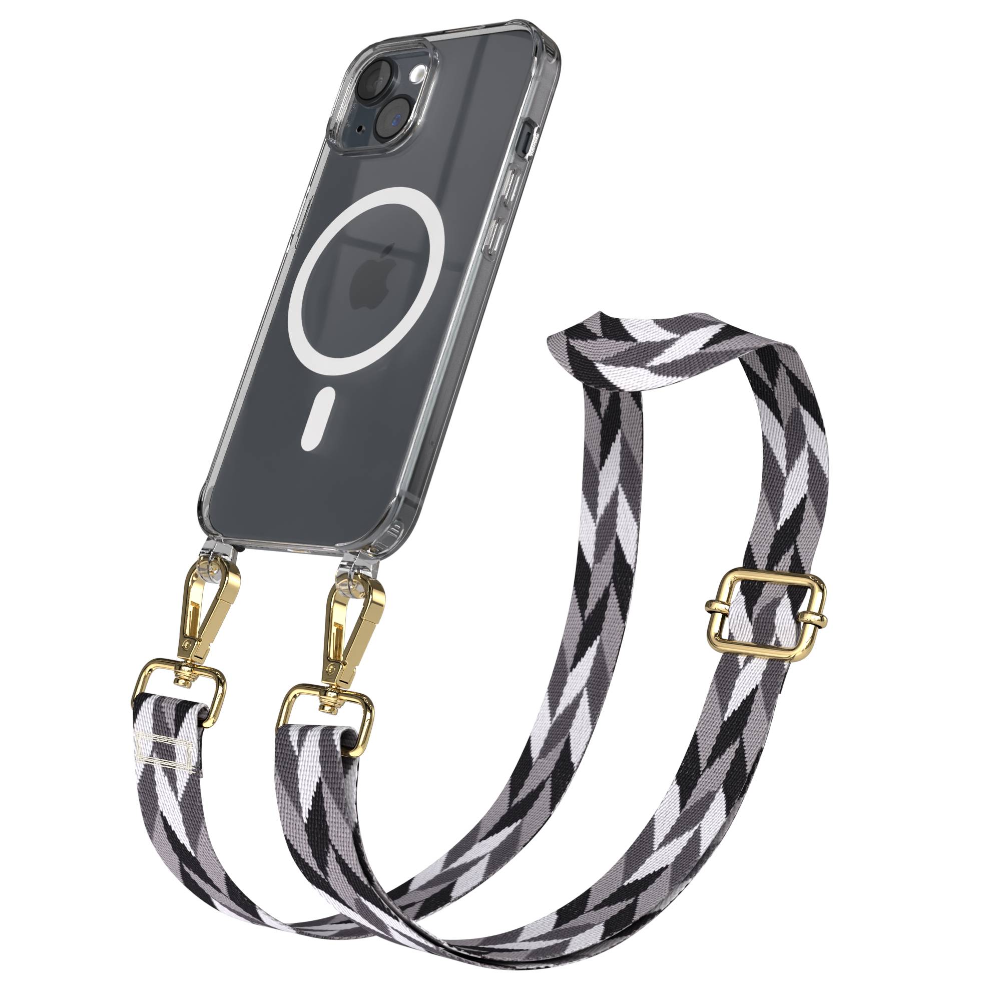iPhone 15 MagSafe Handykette mit Boho Band von EAZY CASE 