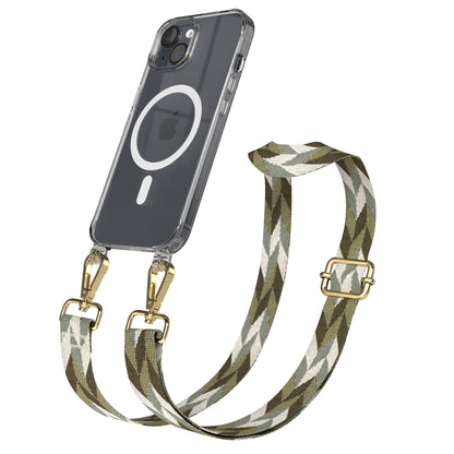 iPhone 15 MagSafe Handykette mit Boho Band von EAZY CASE 
