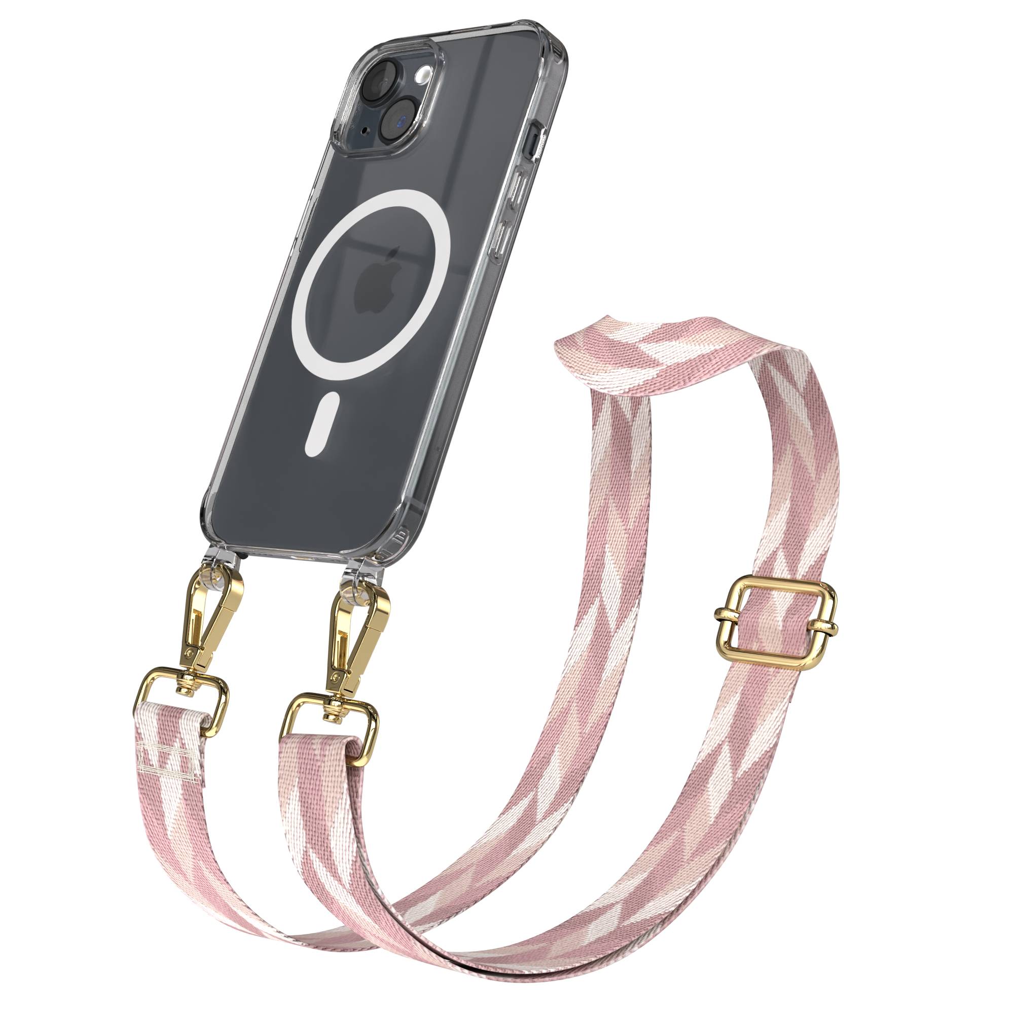 iPhone 15 MagSafe Handykette mit Boho Band von EAZY CASE 
