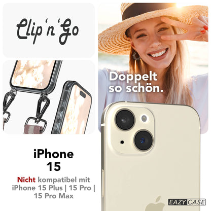 iPhone 15 MagSafe Handykette mit Boho Band von EAZY CASE 