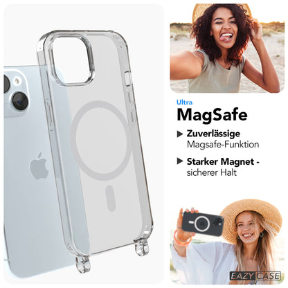 iPhone 15 MagSafe Handykette mit Boho Band von EAZY CASE 