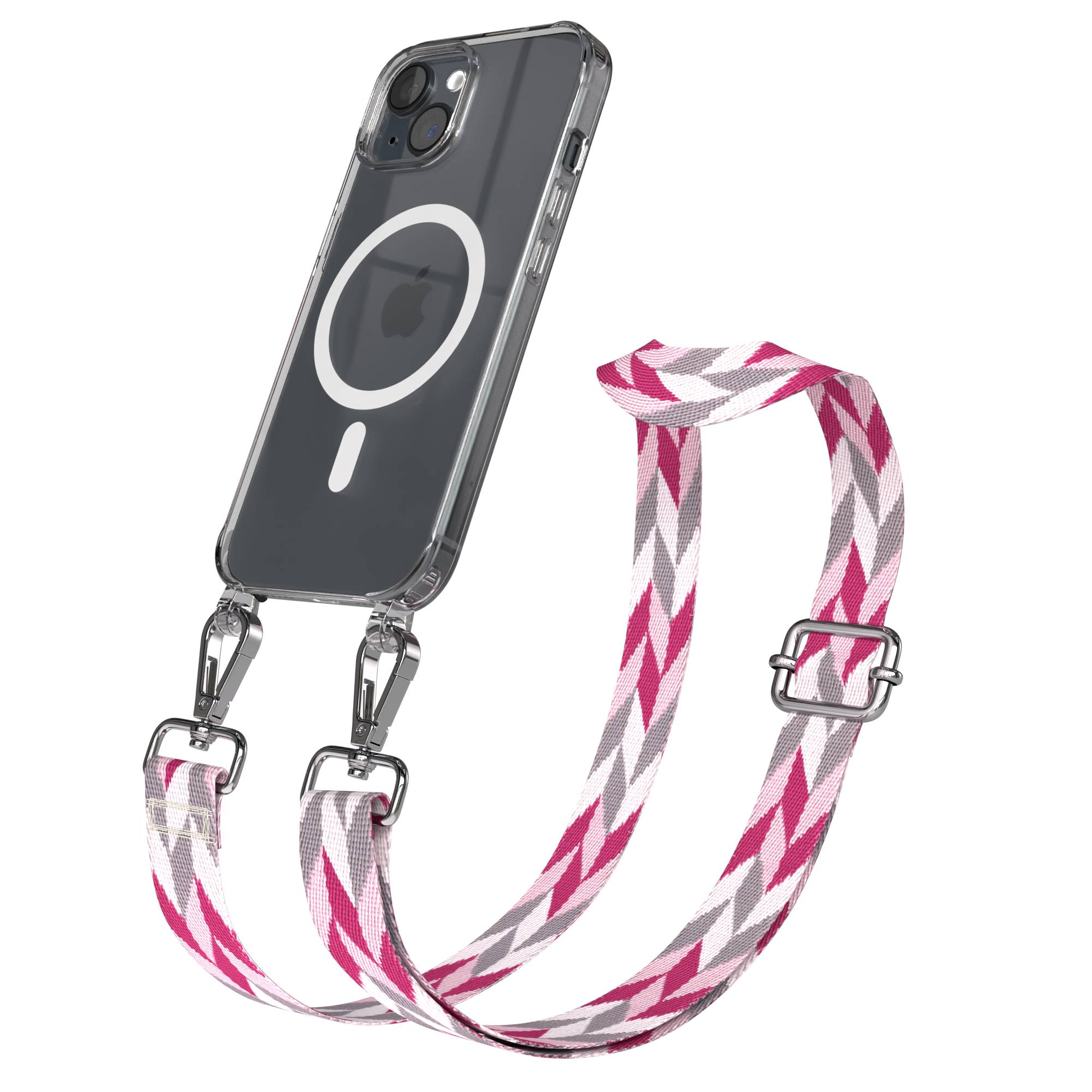iPhone 15 MagSafe Handykette mit Boho Band von EAZY CASE 