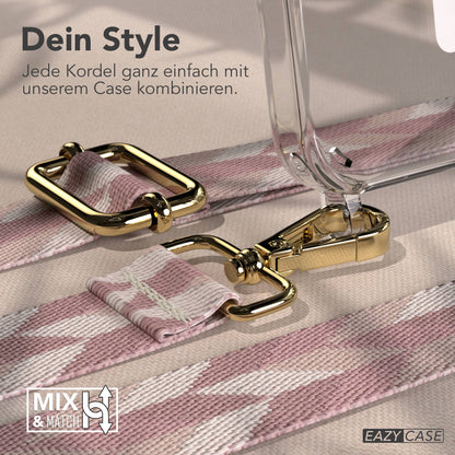 iPhone 15 Pro MagSafe Handykette mit Boho Band verstellbar 