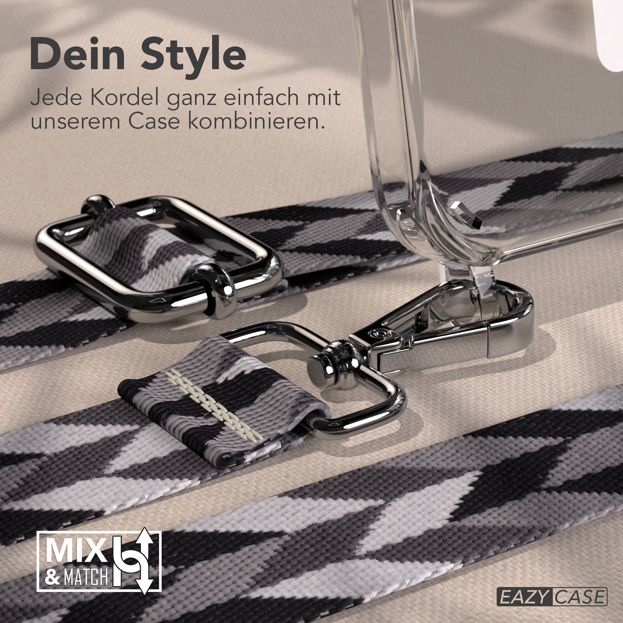 iPhone 15 Pro MagSafe Handykette mit Boho Band verstellbar 