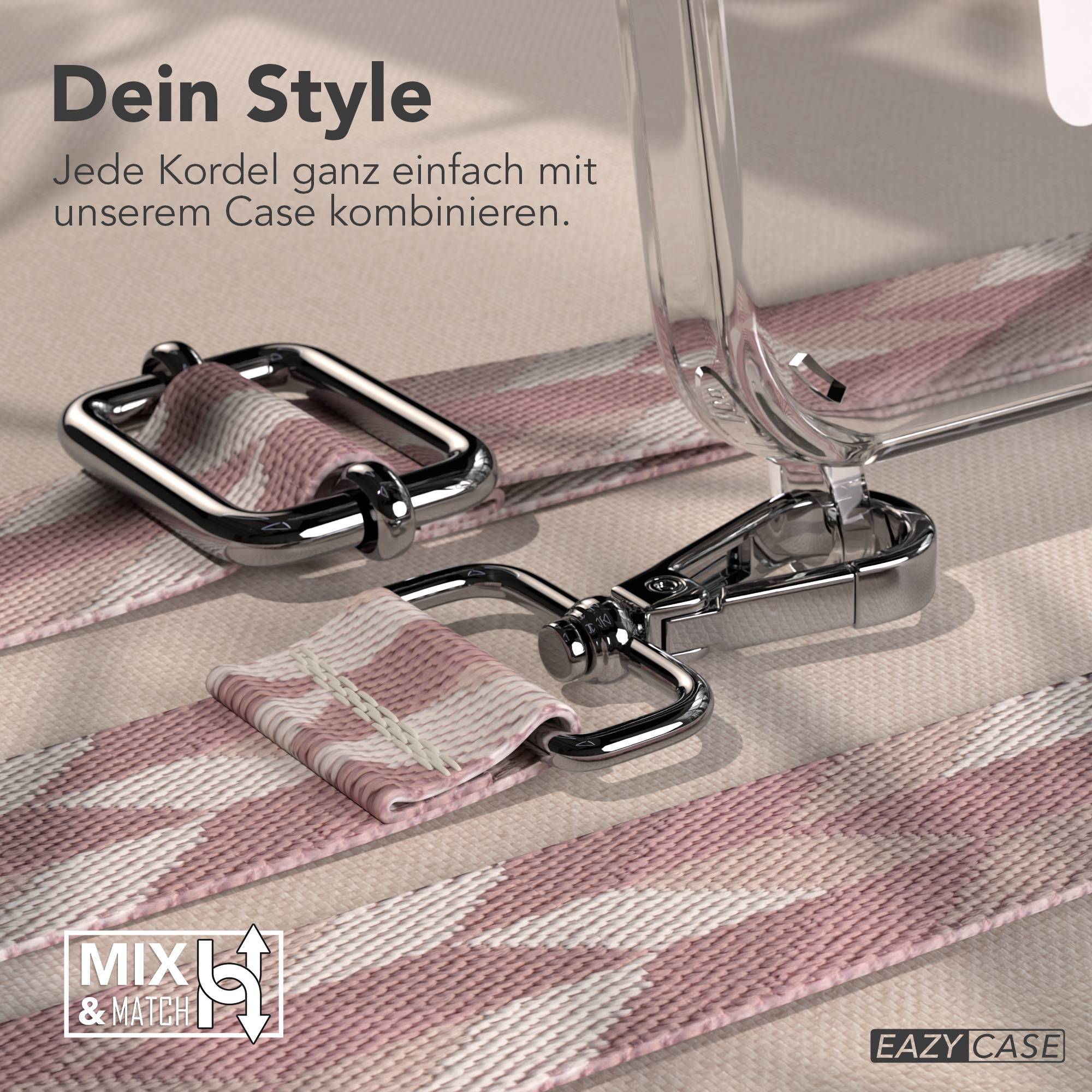iPhone 15 Pro MagSafe Handykette mit Boho Band verstellbar 