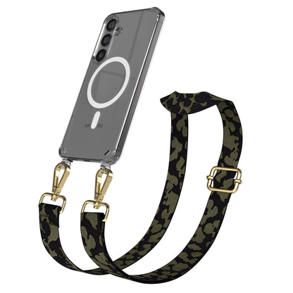 Samsung Galaxy S24 Handykette MagSafe mit Boho Band verstellbar 